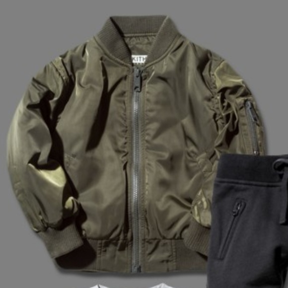 kith bomber jacket